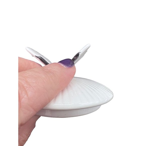 Fitz and Floyd vintage butterfly trinket box - Picture 9 of 15